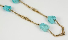 Halschmuck/Catena con Real