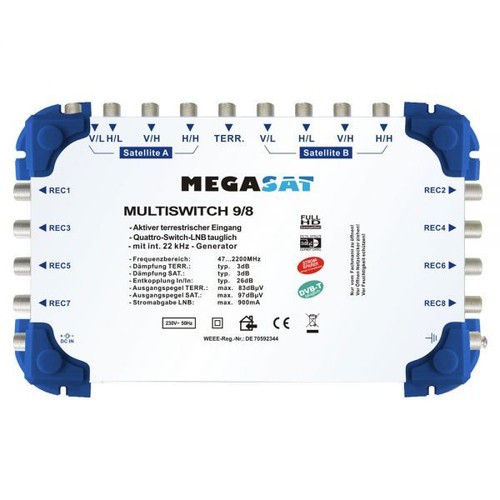 Megasat multiswitch 8 - megasat,