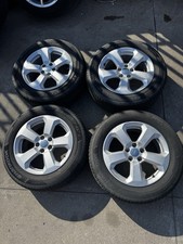 4 CERCHI R17 ORIGINALI JEEP COMPLETI DI PNEUMATICI 225/60 R17 HANKOOK 4ST E TPMS