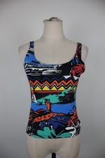 ROCCOBAROCCO CANOTTA TOP MAGLIA DONNA TG. XS WOMAN CASUAL VINTAGE T-SHIRT