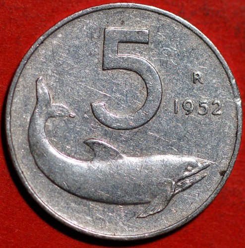 Italia lire 1952 92 - 1952, km#