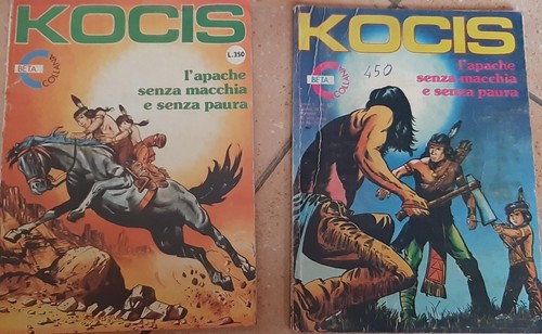 Primi due numeri fumetto kocis - numeri,