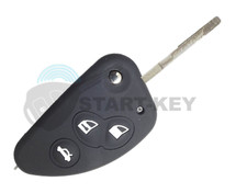 Custodia silicone chiave pieghevole Alfa Romeo 156 147 166 Chiave 3 tasti SZ