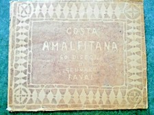 Costa di Amalfi - Gennaro Favai ,Costa Amalfitana 50 disegni - 1925