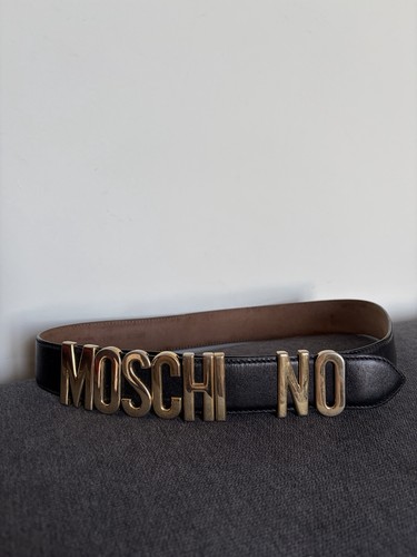 Moschino cintura pelle - cintura, in