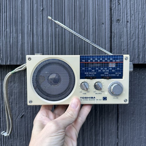 Toshiba 700f radio - toshiba, rp-700f