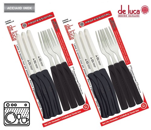 Set coltelli 6 forchette - 6, e