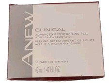 Advance Peeling Viso Ritesturizzante 30 Cialde Avon Anew Clinical - Nuovo - Spedizione Veloce 