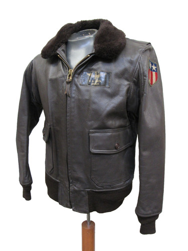 Giacca volantini pelle - in,