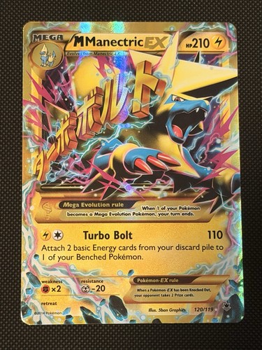 Carta pokemon manectric - carta,