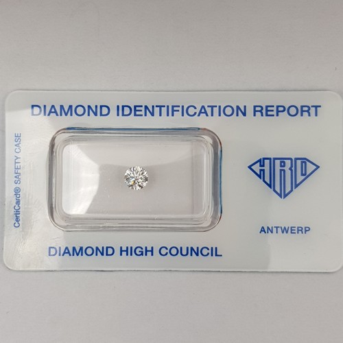 Diamante certificato hrd - diamante,