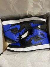 Air Jordan 1 Mid Blue/black