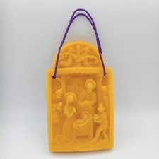 Decoro presepe inciso in