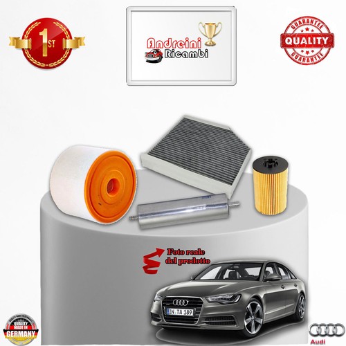 Kit tagliando filtri audi - kit,