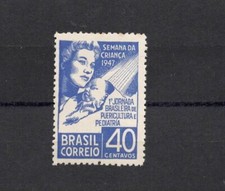 RHM:BR C-234 1947 BRASILE SEMANA DA CRIANÇA E 1ª JORNADA BRASILEIRA DE PEDIATRIA