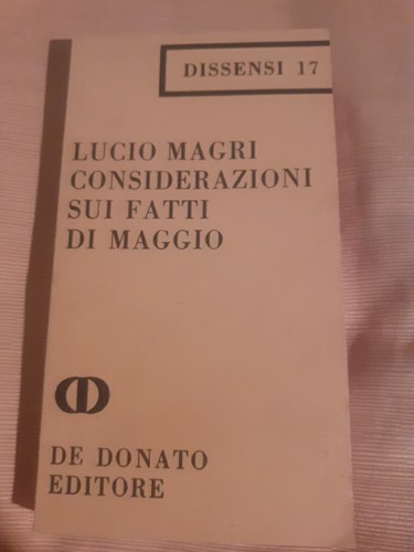 Magri lucio considerazioni - magri, lucio,