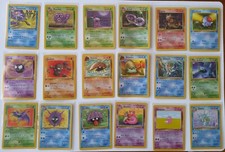 Lotto carte pokemon fossil