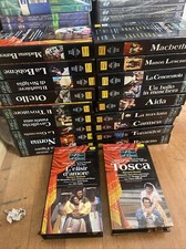 Lotto vhs UN PALCO ALL'OPERA FABBRI VIDEO  20 VHS opera