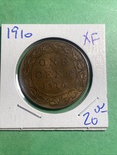 1910 Canada 1 centesimo XF