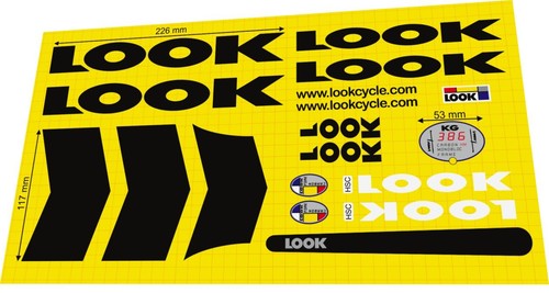 Set decalcomanie look 386 - look,