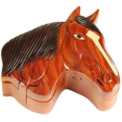 Cavallo scatola puzzle - cavallo,