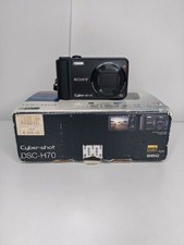 Sony Cyber-shot DSC-H70 16.1MP 10x Zoom Fotocamera digitale compatta COMPLETA