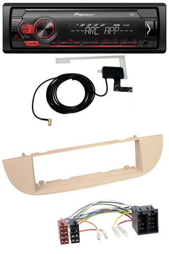 Pioneer 1din usb dab mp3 - pioneer, aux
