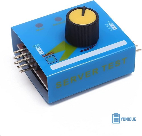 3ch servo tester - servo, 4.8v-6v