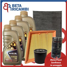 Kit Tagliando Per Ford Fiesta VII Ecosport 1.0 1.1 Ecoboost 3 Filtri 4 Olio 5W30