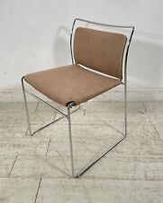 SEDIA Tulu GAVINA CASSINA anni 70 DESIGN Kazuhide Takahama VINTAGE chair cromata