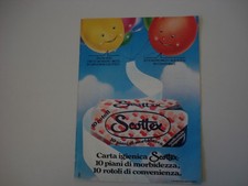 advertising Pubblicità 1981 CARTA IGIENICA SCOTTEX