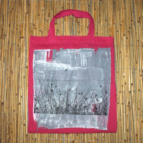 Borsa tessuto birds - borsa,