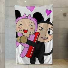 Pucca-Garu fuzzy Flanne