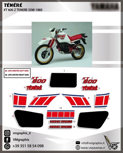 Adesivi 600 tenere 55w - 600,