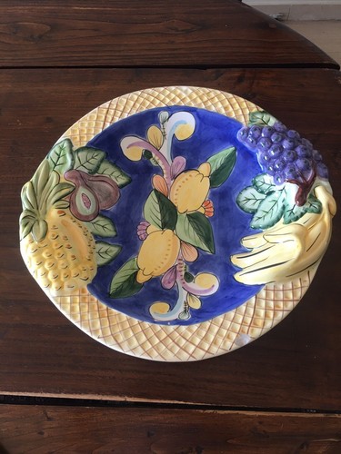 Piatto portata ceramica - in,