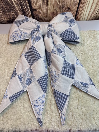 Fiocco gingham trapuntato - fiocco,