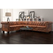 Divano Angolare Chesterfield 6