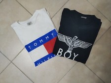 T-shirt Set Lotto X2 Basic Con Stampa Unisex Uomo Donna S Bianca Nera