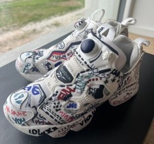 Vetements x Reebok InstaPump Fury Graffiti Sneakers Rare size 6.5 US 38.5 EUR