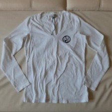 ? Top maglietta T-shirt in cotone a maniche lunghe Armani Jeans taglia 42 M