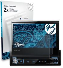 Bruni 2x Proteggi Schermo per Pioneer AVH-X7500BT Pellicola Protettiva