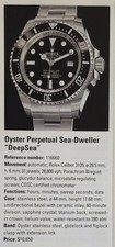 Rolex Sea Dweller Deep Sea