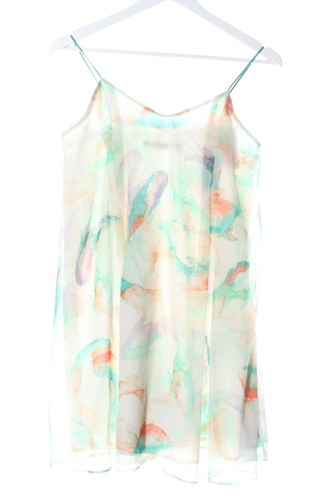 Zara basic abito chiffon - zara, di