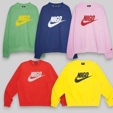 Felpa girocollo NIGO x Nike NRG HM-FW24-008 NIKE Unisex Made in JAPAN Nuovi...