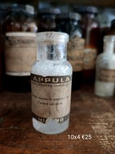 Antica bottiglia bottiglietta farmaceutica farmacia farmaceutiche