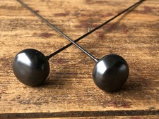 2 Antiche Spille Per Cappello