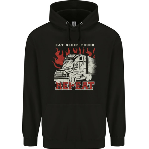 Autista camion mangia dorme - autista,