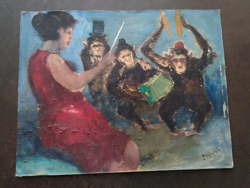 Edmondo maneglia olio - maneglia, su