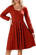 Abito Da Donna Con Scollo