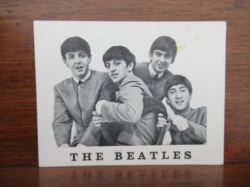 The beatles fan club card - beatles,